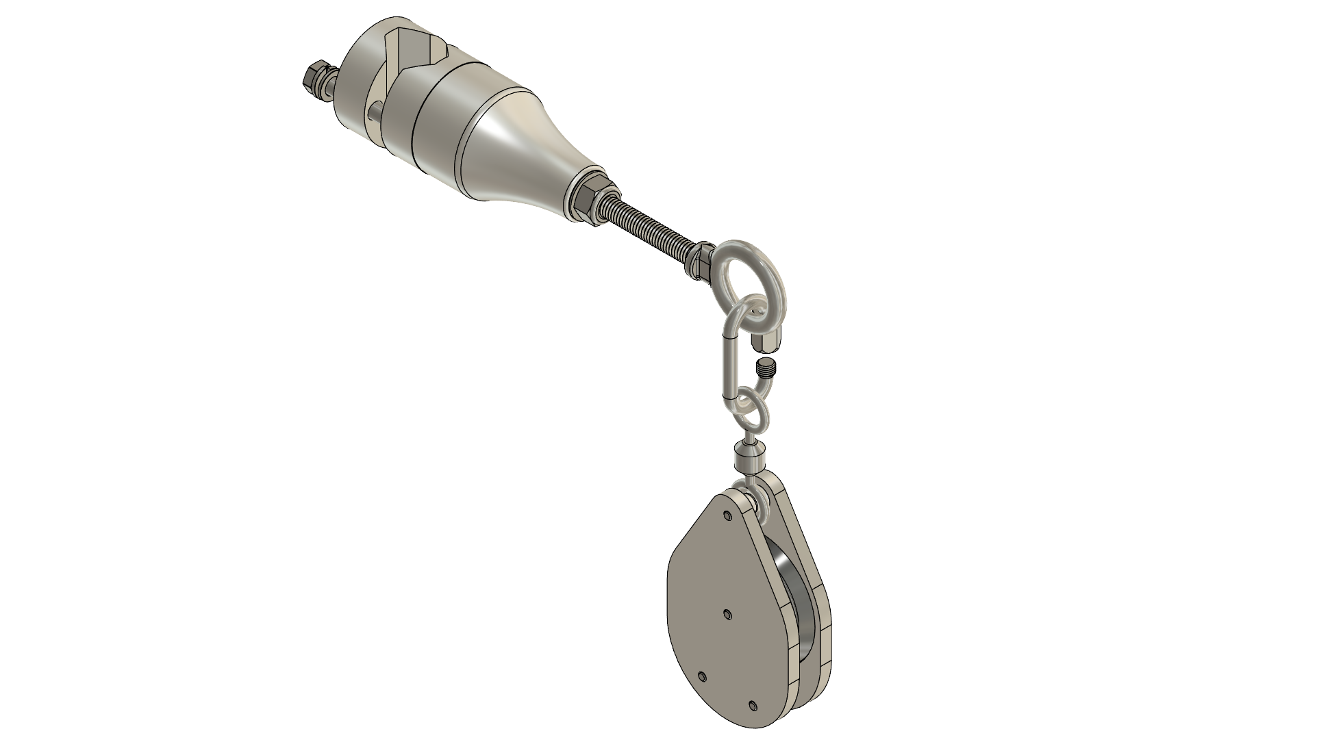 FORWARD PULLEY WITH MOUNT