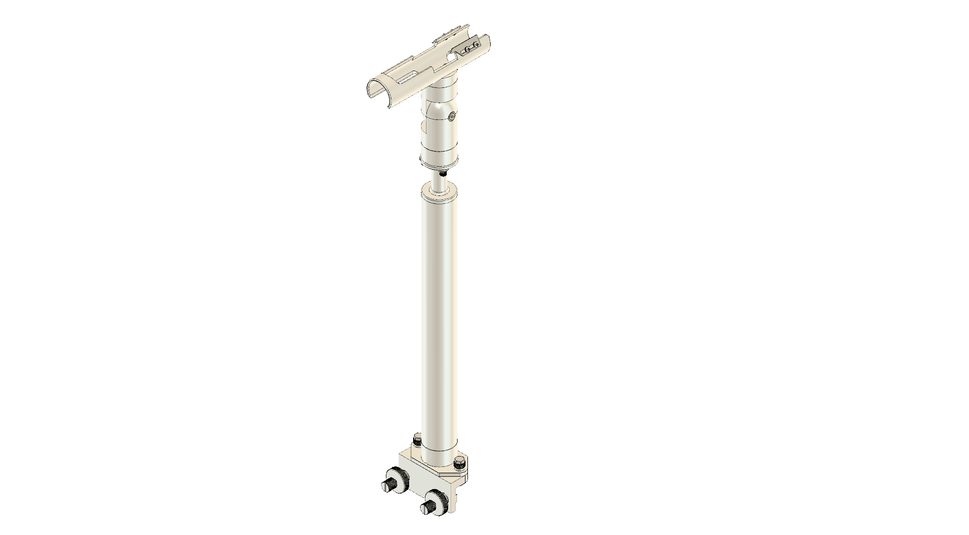 CRADLE WITH INTEGRATED GUNWALE MOUNT