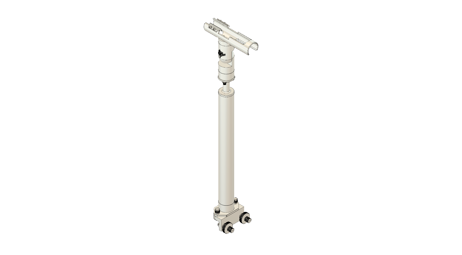CRADLE WITH INTEGRATED GUNWALE MOUNT