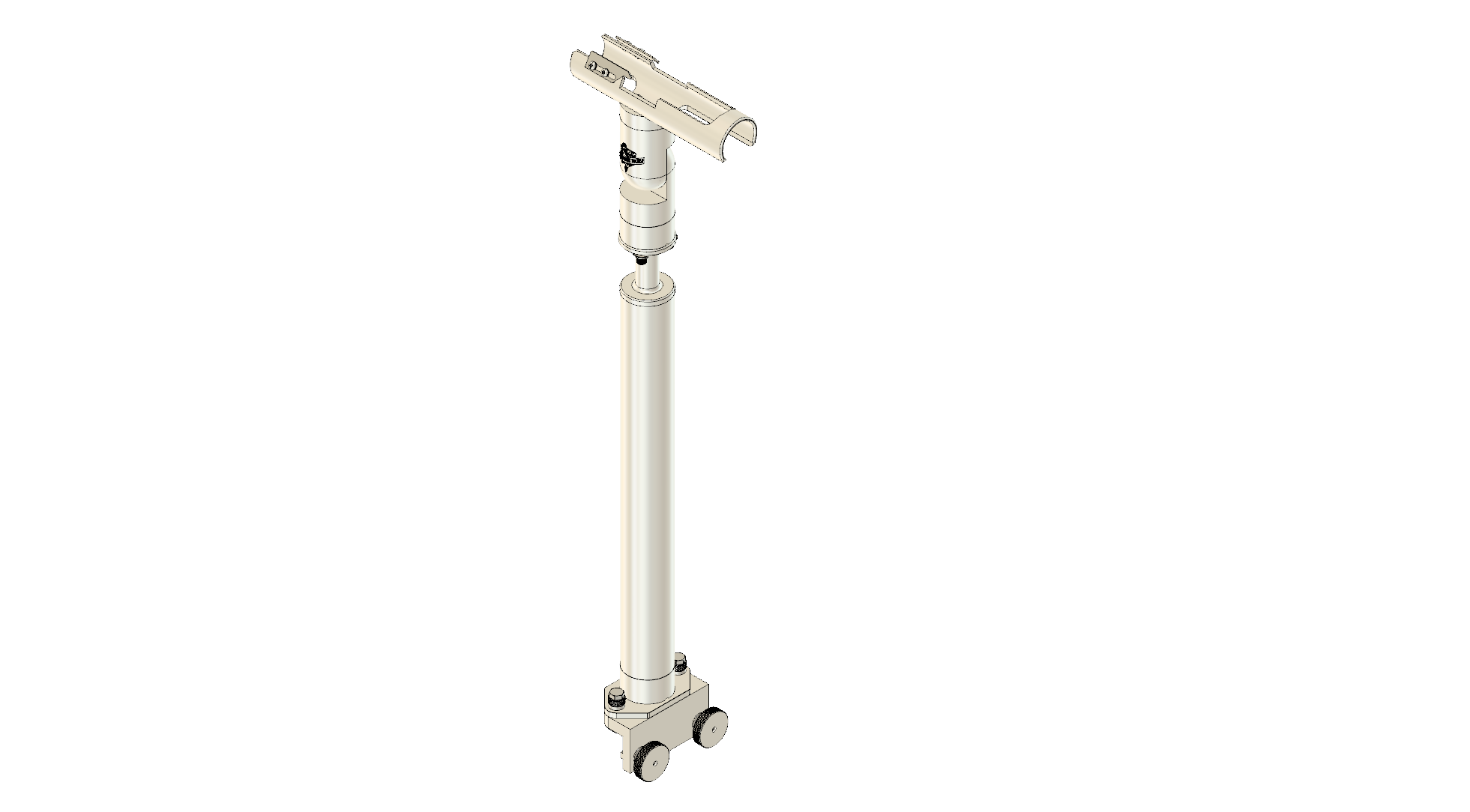 CRADLE WITH INTEGRATED GUNWALE MOUNT