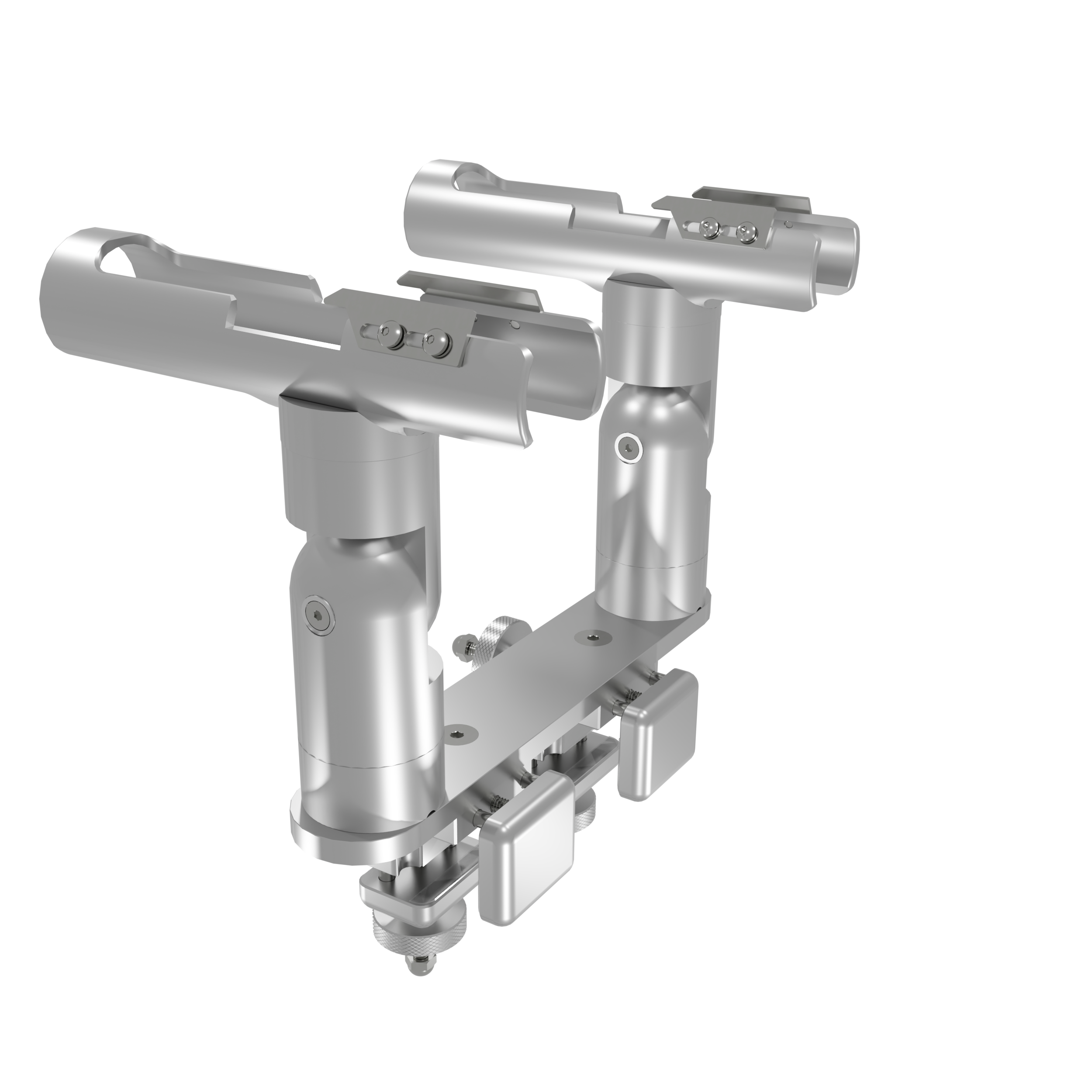 Adjustable Cradle Rod Holders with Pontoon Mount