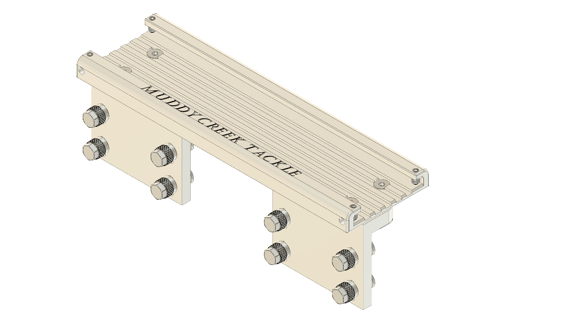 TRACK WITH INTEGRATED GUNWALE MOUNT