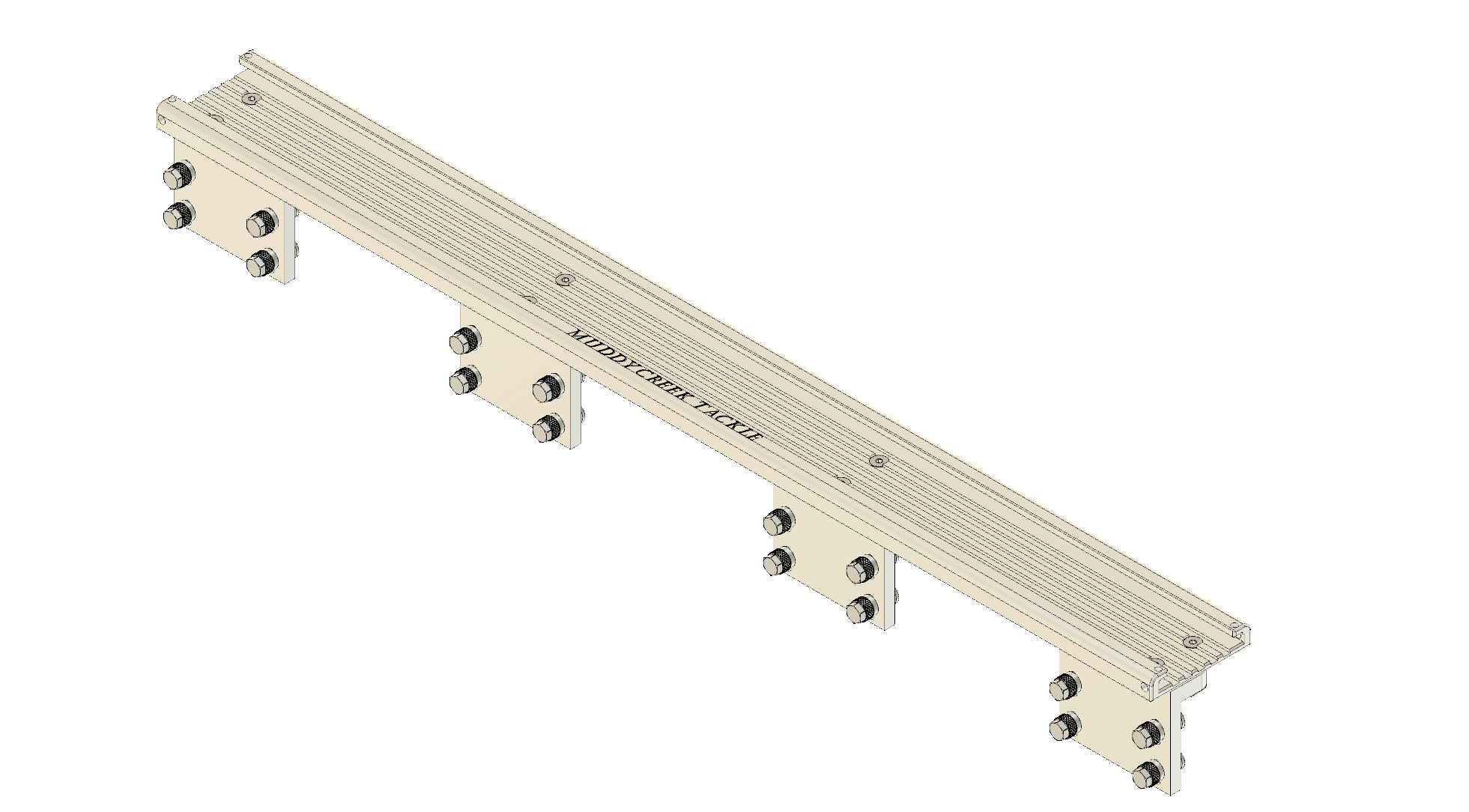 TRACK WITH INTEGRATED GUNWALE MOUNT