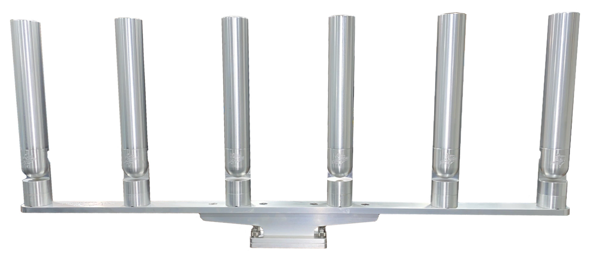 BIG SIX HORIZONTAL TREE ROD HOLDER WITH SKINNY GUNWALE MOUNT