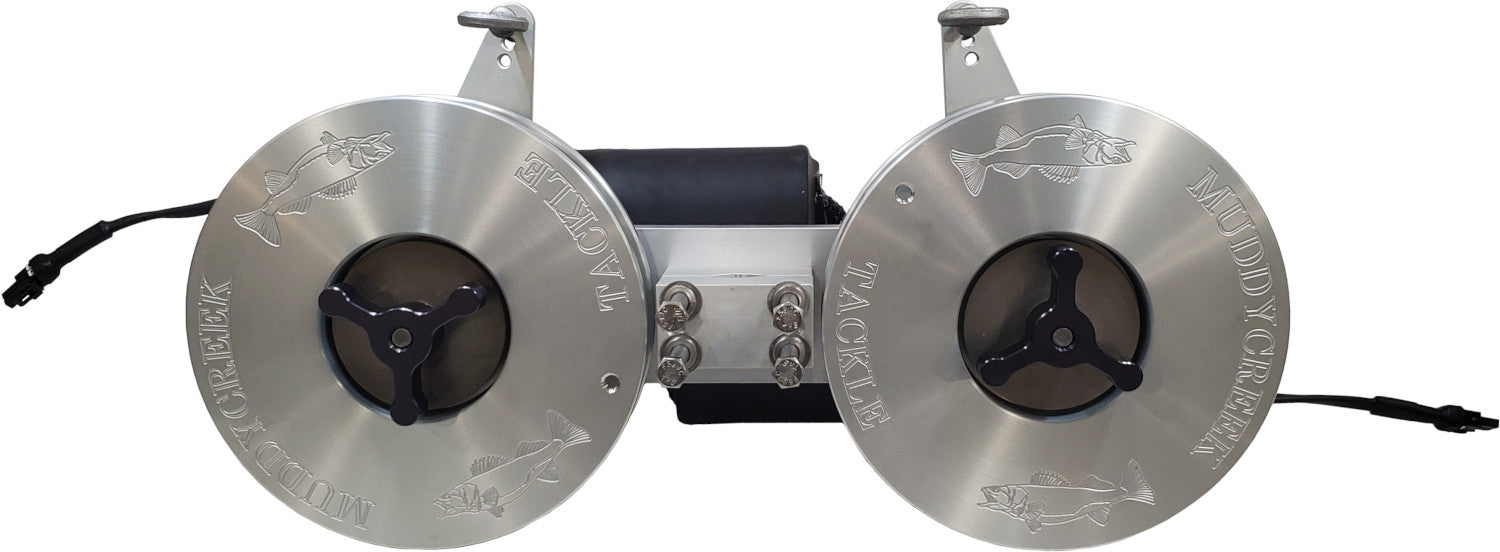 DUAL ELECTRIC PLANER REEL SYSTEM