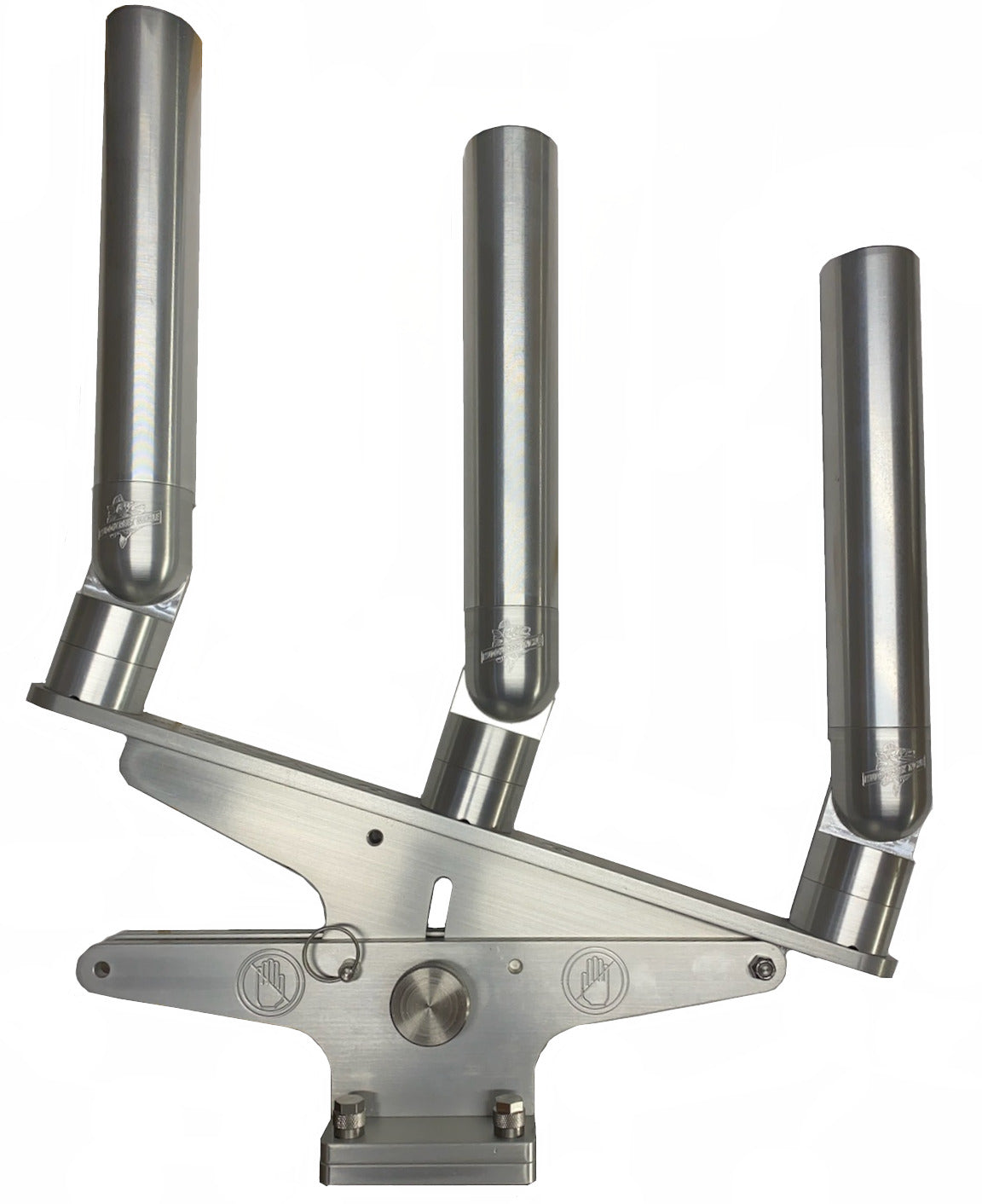 TRIPLE ARTICULATING TREE ROD HOLDER WITH MOUNT