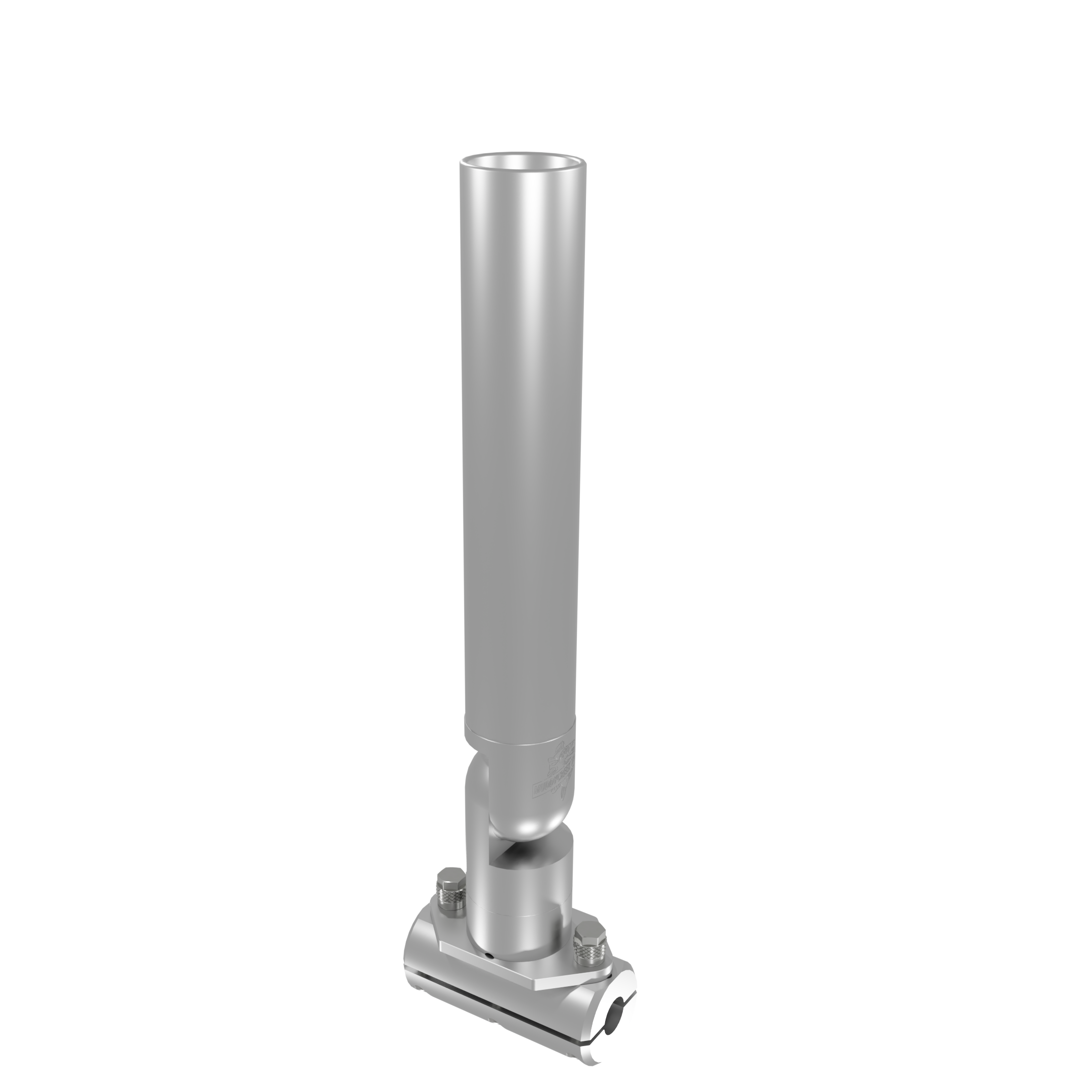 ROD HOLDER WITH CLAMSHELL