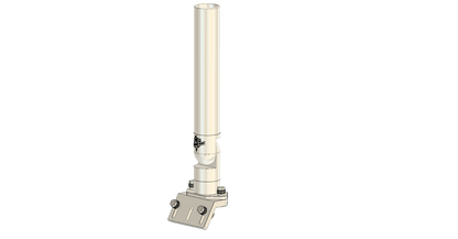ROD HOLDER WITH INTEGRATED GUNWALE MOUNT