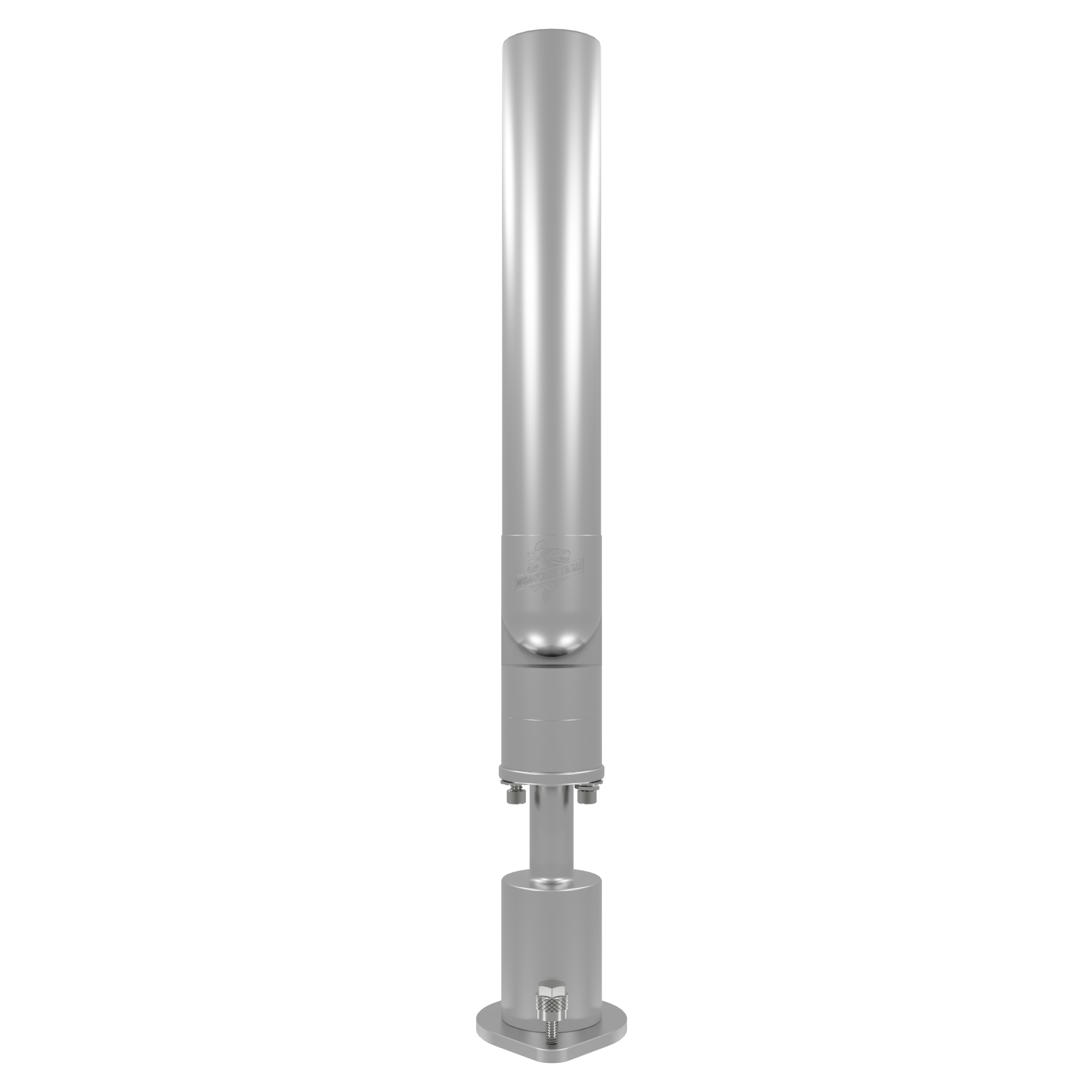 ROD HOLDER WITH TRACK MOUNT AND RISER