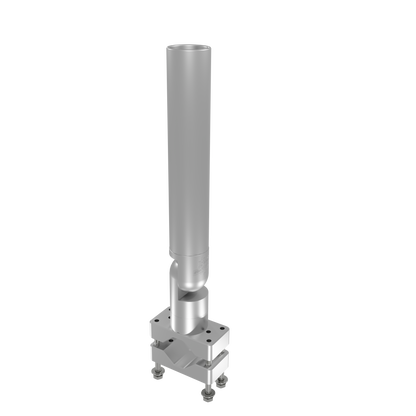 ROD HOLDER SINGLE VERTICAL RAIL CLAMP