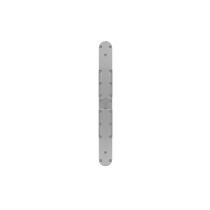 TRIPLE HORIZONTAL TREE ROD HOLDER WITH CLAMSHELL