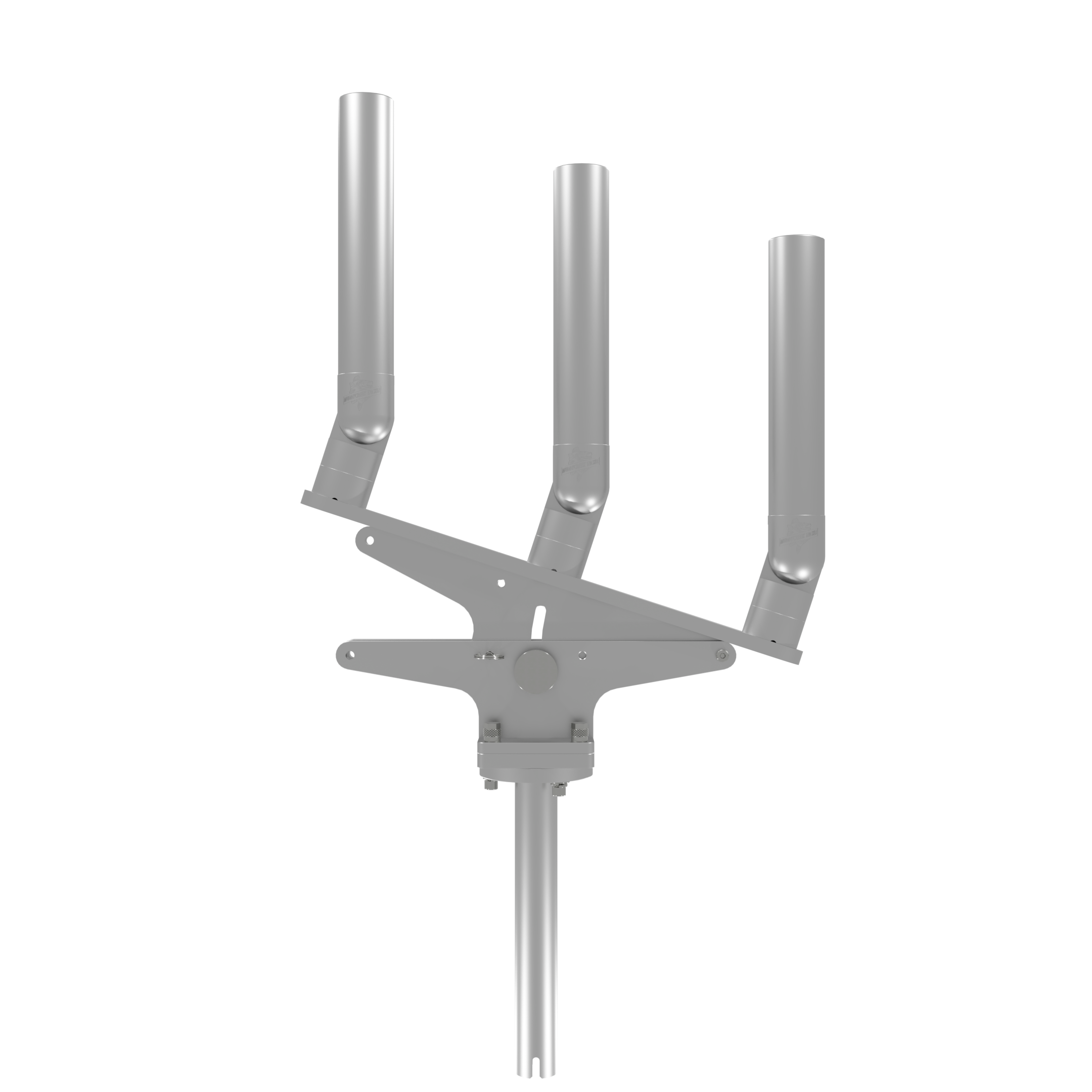 TRIPLE ARTICULATING TREE ROD HOLDER WITH GIMBAL