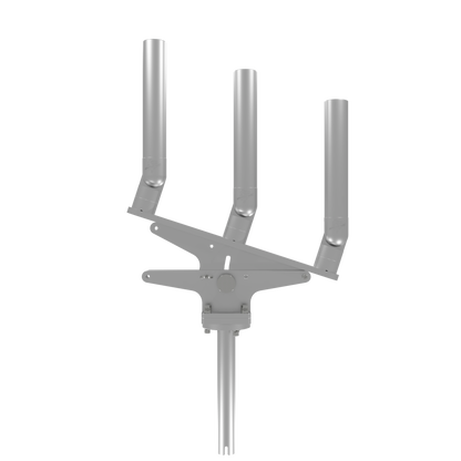 TRIPLE ARTICULATING TREE ROD HOLDER WITH GIMBAL