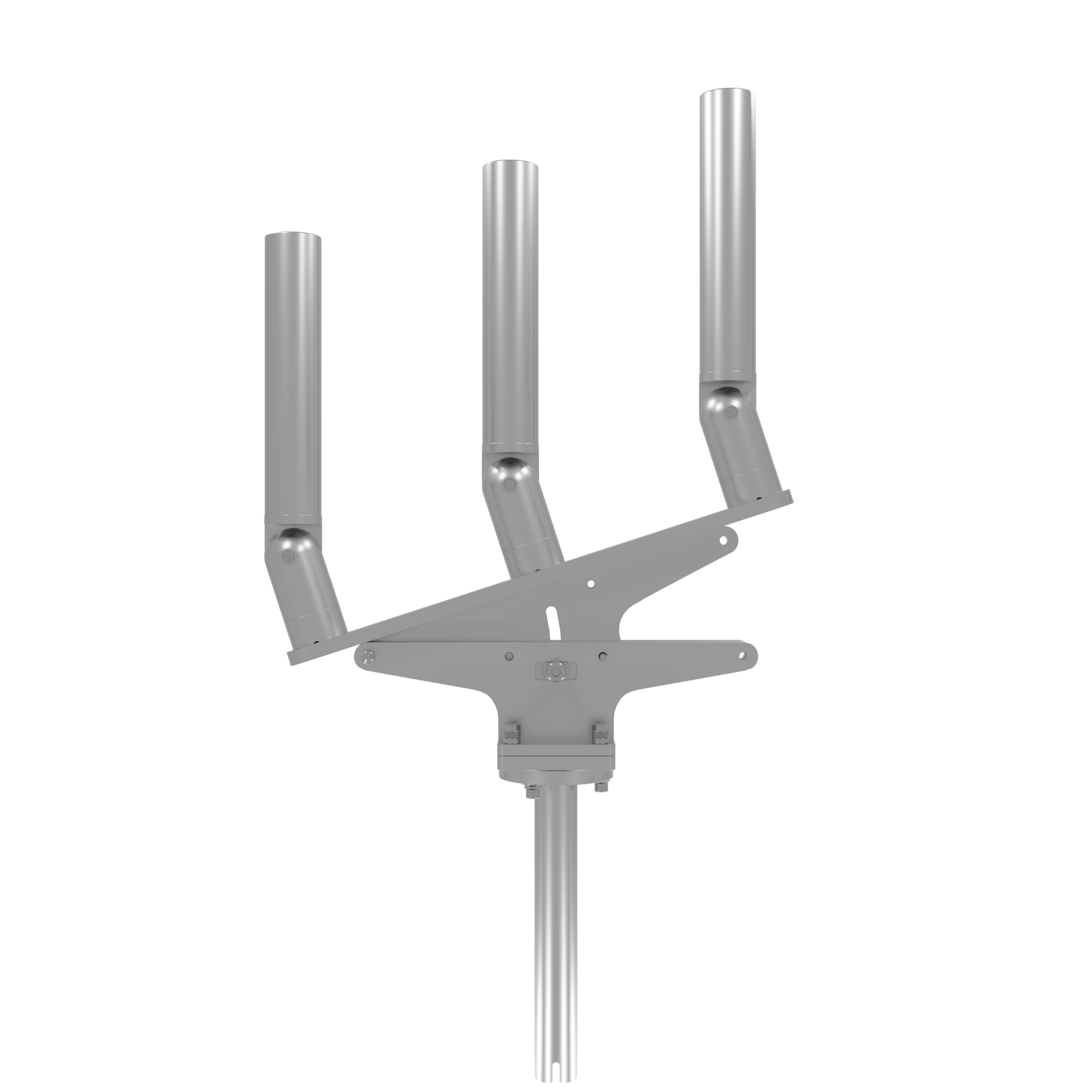 TRIPLE ARTICULATING TREE ROD HOLDER WITH GIMBAL
