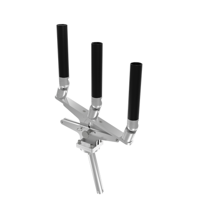 TRIPLE ARTICULATING TREE ROD HOLDER WITH GIMBAL