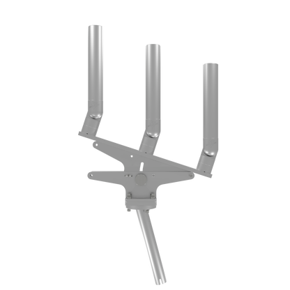 TRIPLE ARTICULATING TREE ROD HOLDER WITH GIMBAL