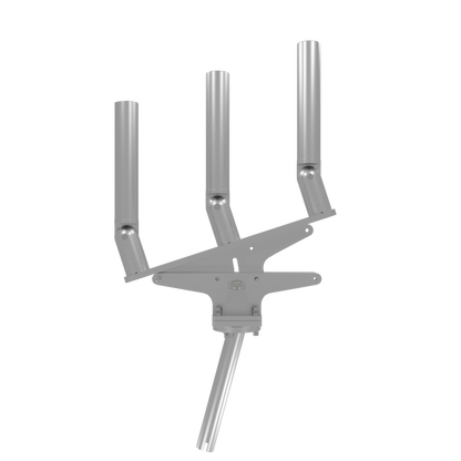 TRIPLE ARTICULATING TREE ROD HOLDER WITH GIMBAL
