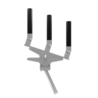 TRIPLE ARTICULATING TREE ROD HOLDER WITH GIMBAL