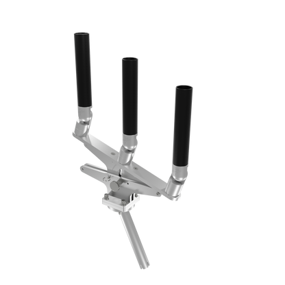 TRIPLE ARTICULATING TREE ROD HOLDER WITH GIMBAL