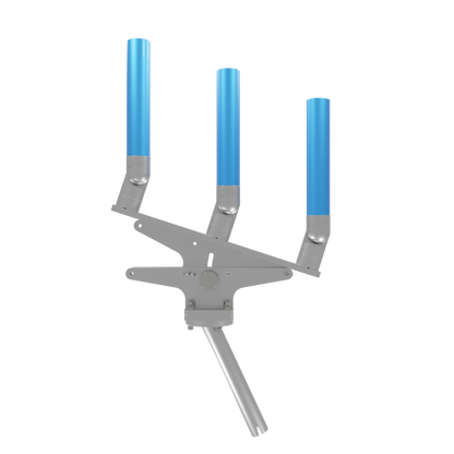 TRIPLE ARTICULATING TREE ROD HOLDER WITH GIMBAL