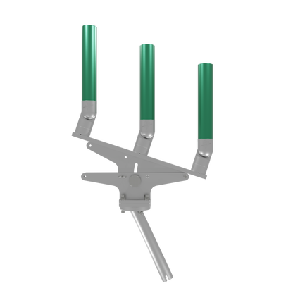 TRIPLE ARTICULATING TREE ROD HOLDER WITH GIMBAL