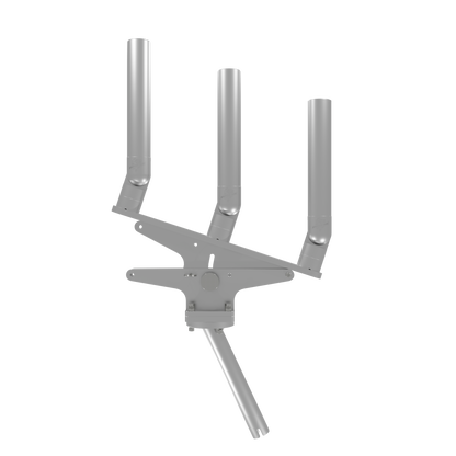 TRIPLE ARTICULATING TREE ROD HOLDER WITH GIMBAL