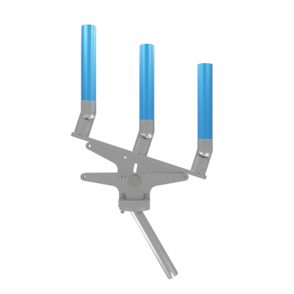 TRIPLE ARTICULATING TREE ROD HOLDER WITH GIMBAL