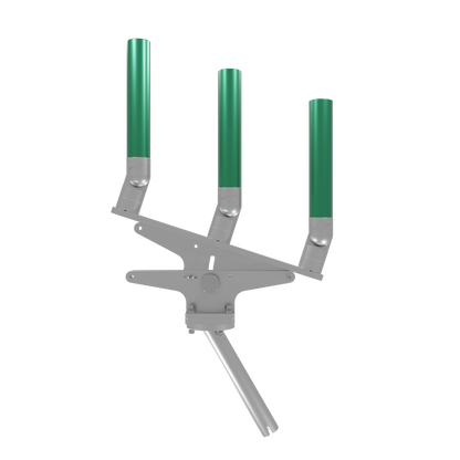 TRIPLE ARTICULATING TREE ROD HOLDER WITH GIMBAL