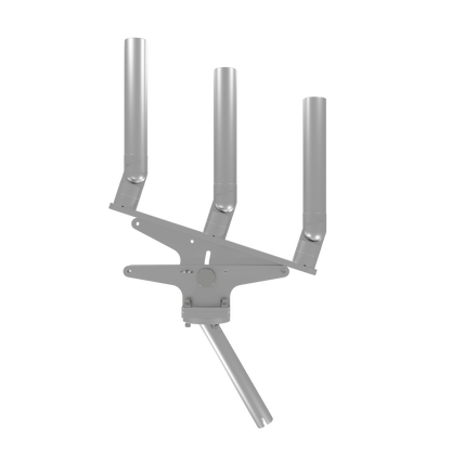 TRIPLE ARTICULATING TREE ROD HOLDER WITH GIMBAL