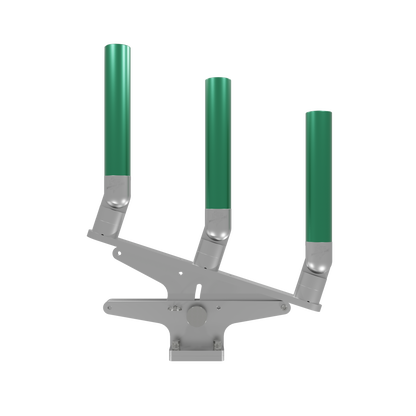 TRIPLE ARTICULATING TREE ROD HOLDER WITH MOUNT