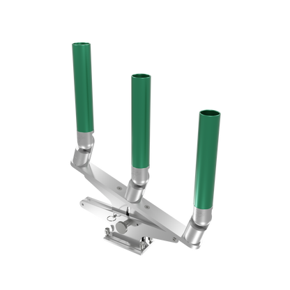 TRIPLE ARTICULATING TREE ROD HOLDER WITH MOUNT