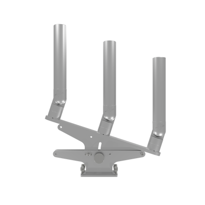 TRIPLE ARTICULATING TREE ROD HOLDER WITH MOUNT