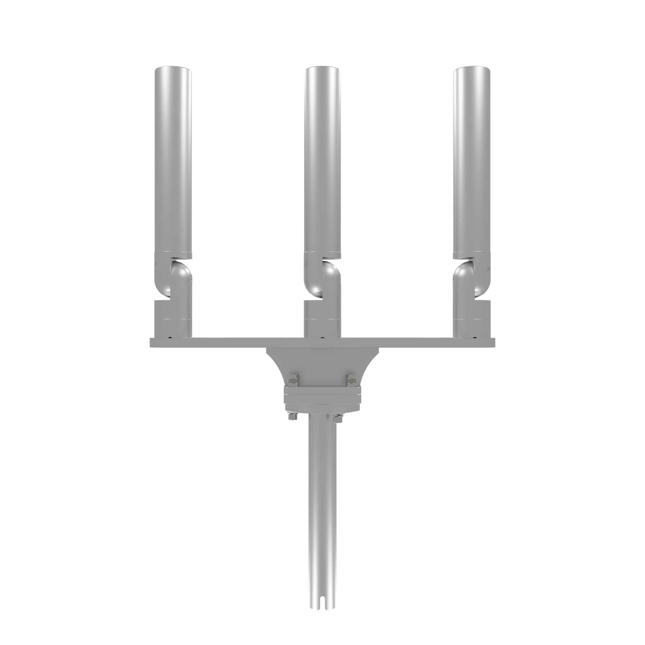 TRIPLE HORIZONTAL TREE ROD HOLDER WITH GIMBAL