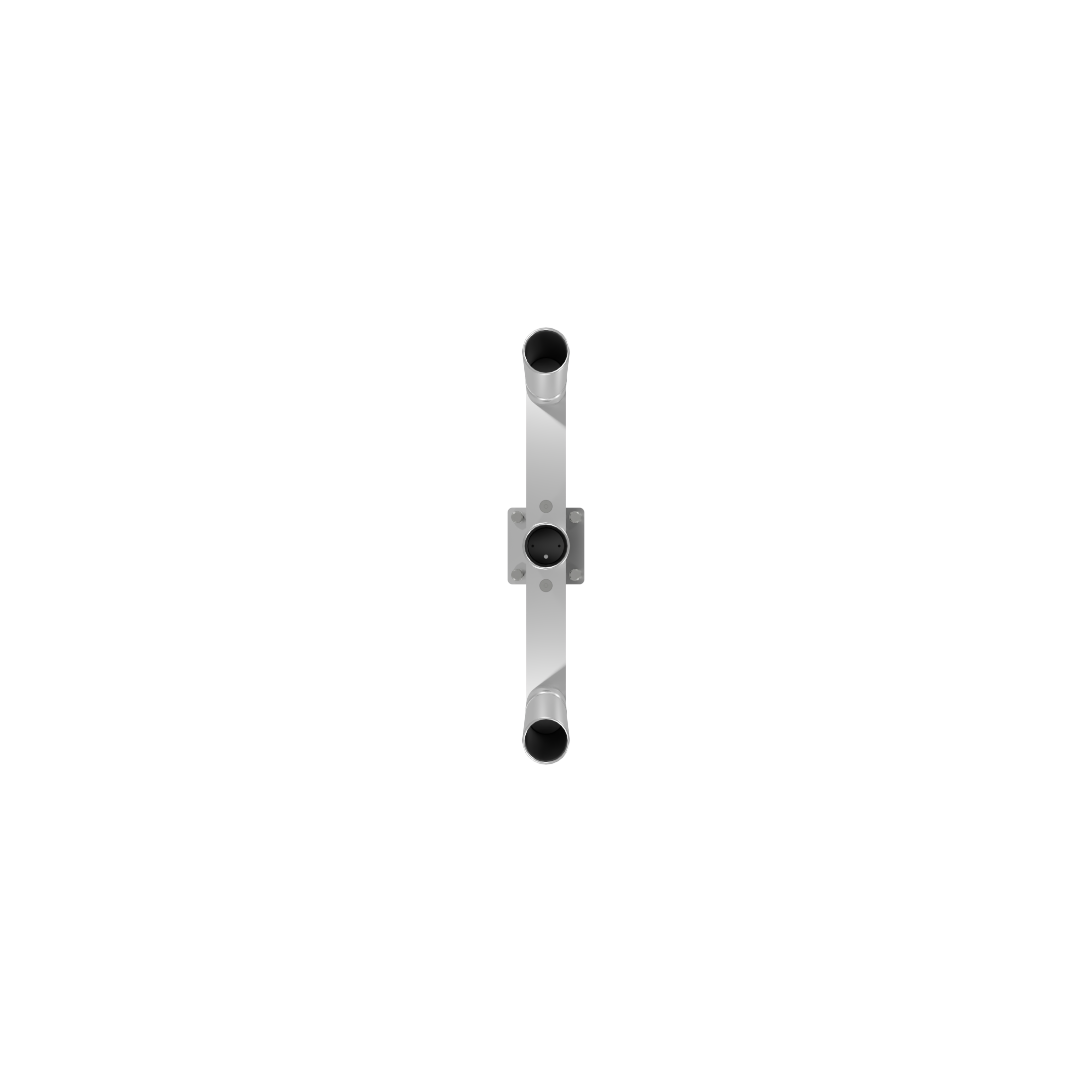 TRIPLE HORIZONTAL TREE ROD HOLDER WITH GIMBAL