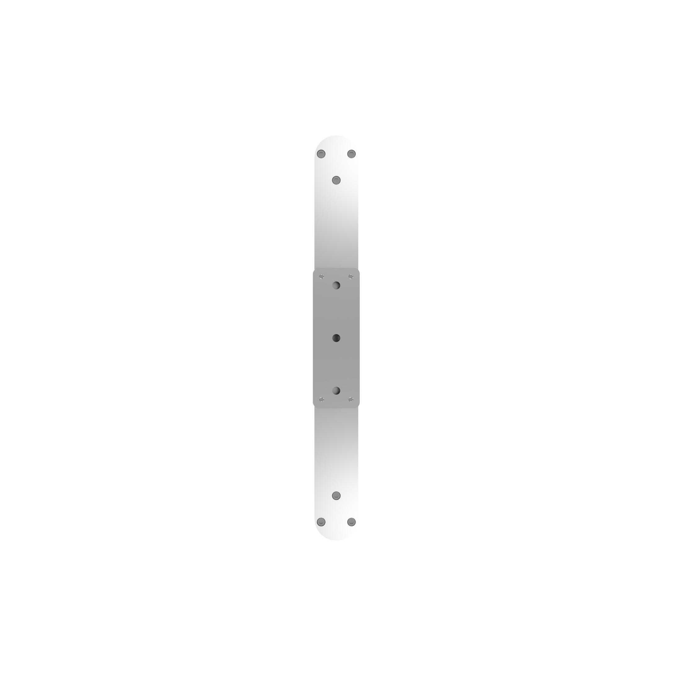 TRIPLE HORIZONTAL TREE ROD HOLDER WITH SKINNY GUNWALE MOUNT
