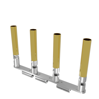 QUAD HORIZONTAL TREE ROD HOLDER WITH CLAMSHELL
