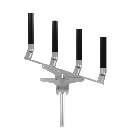 QUAD ARTICULATING TREE ROD HOLDER WITH GIMBAL
