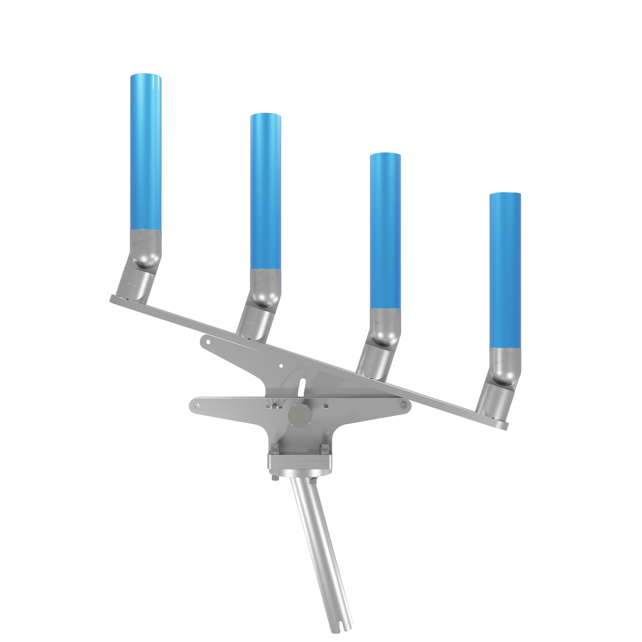 QUAD ARTICULATING TREE ROD HOLDER WITH GIMBAL