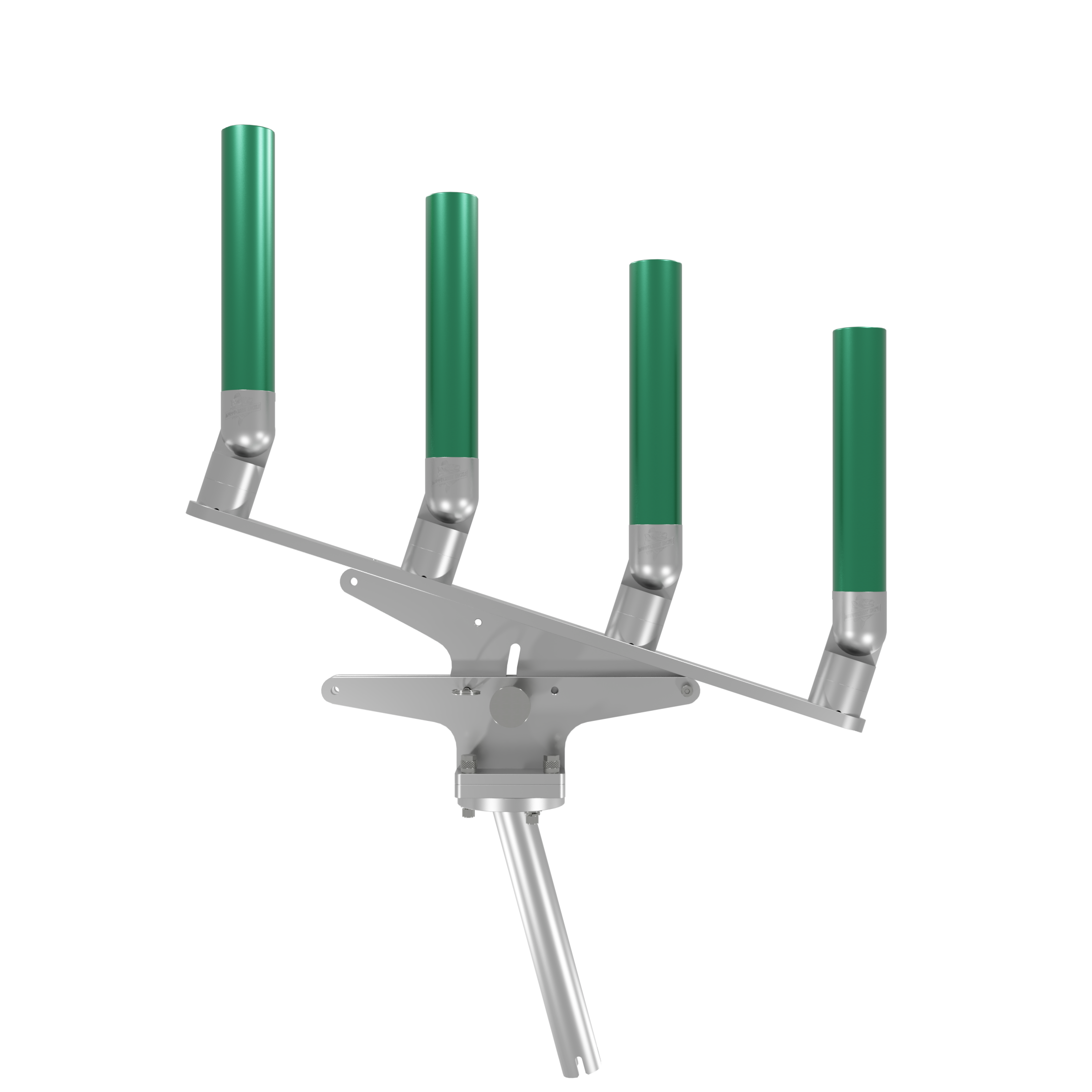 QUAD ARTICULATING TREE ROD HOLDER WITH GIMBAL