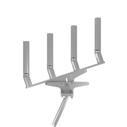 QUAD ARTICULATING TREE ROD HOLDER WITH GIMBAL