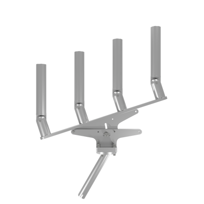 QUAD ARTICULATING TREE ROD HOLDER WITH GIMBAL