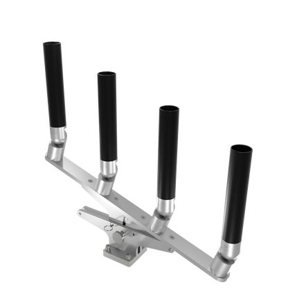 QUAD ARTICULATING TREE ROD HOLDER WITH MOUNT