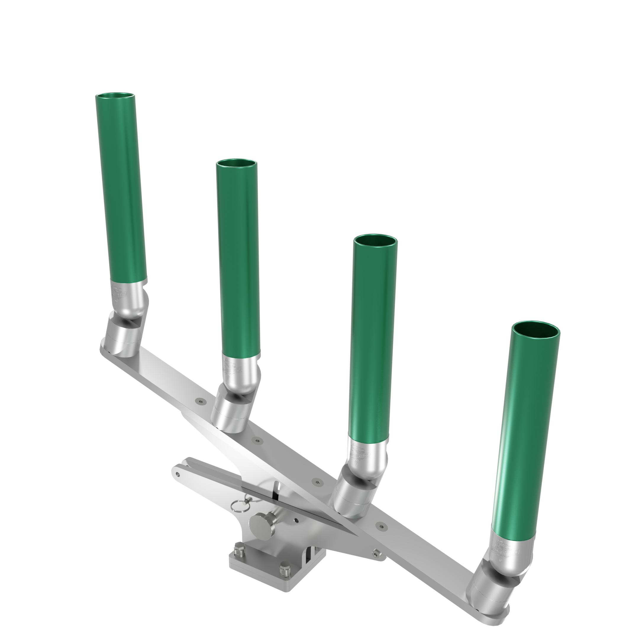 QUAD ARTICULATING TREE ROD HOLDER WITH MOUNT
