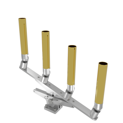 QUAD ARTICULATING TREE ROD HOLDER WITH MOUNT