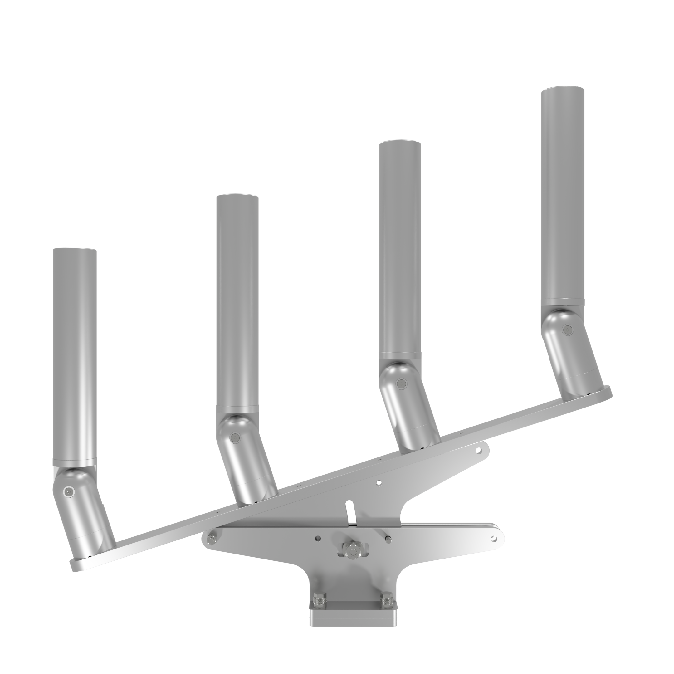 QUAD ARTICULATING TREE ROD HOLDER WITH MOUNT