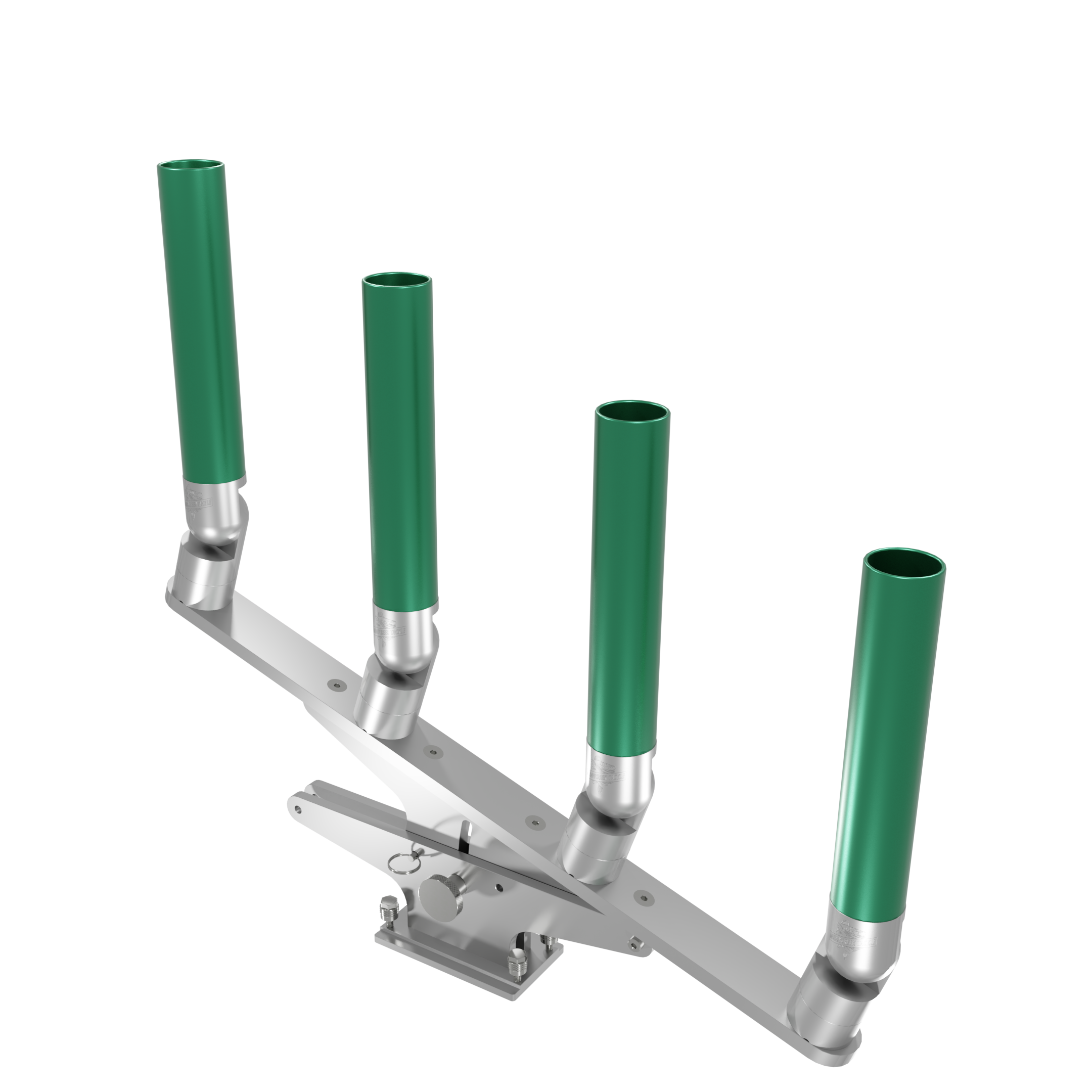 QUAD ARTICULATING TREE ROD HOLDER WITH MOUNT