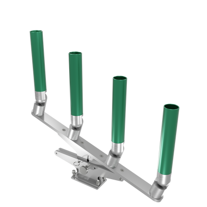 QUAD ARTICULATING TREE ROD HOLDER WITH MOUNT