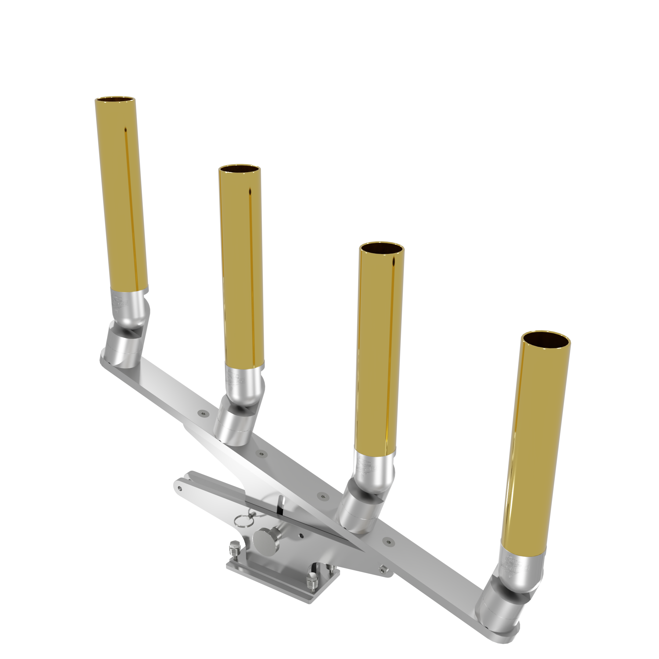 QUAD ARTICULATING TREE ROD HOLDER WITH MOUNT