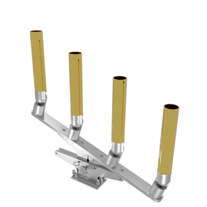 QUAD ARTICULATING TREE ROD HOLDER WITH MOUNT