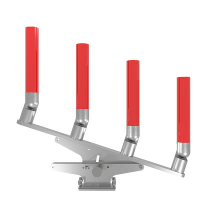 QUAD ARTICULATING TREE ROD HOLDER WITH MOUNT